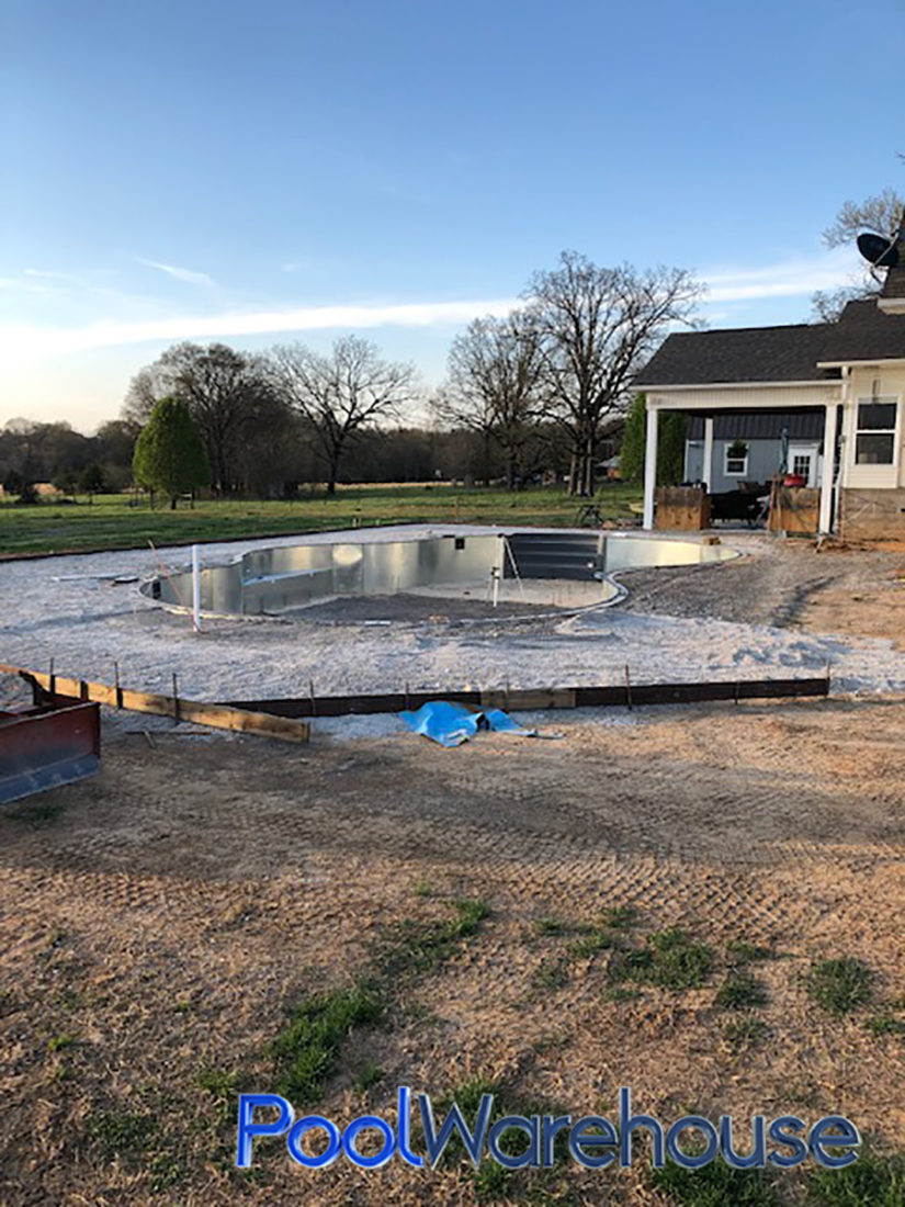 Stevens Swimming Pool Kit Build in Arkansas
