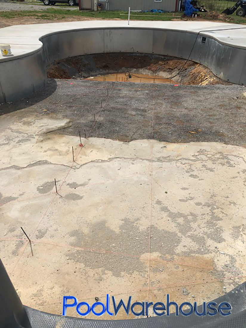 Stevens Swimming Pool Kit Build in Arkansas