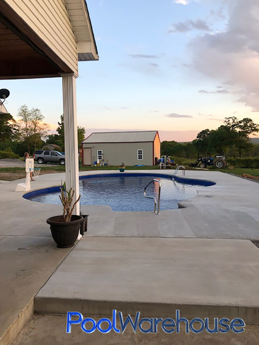 Stevens Swimming Pool Kit Build in Arkansas