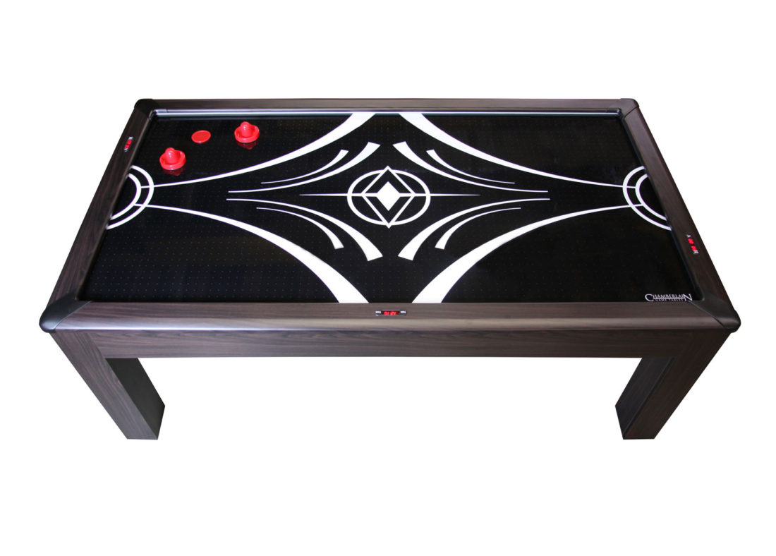 Black-Air-Hockey-Table