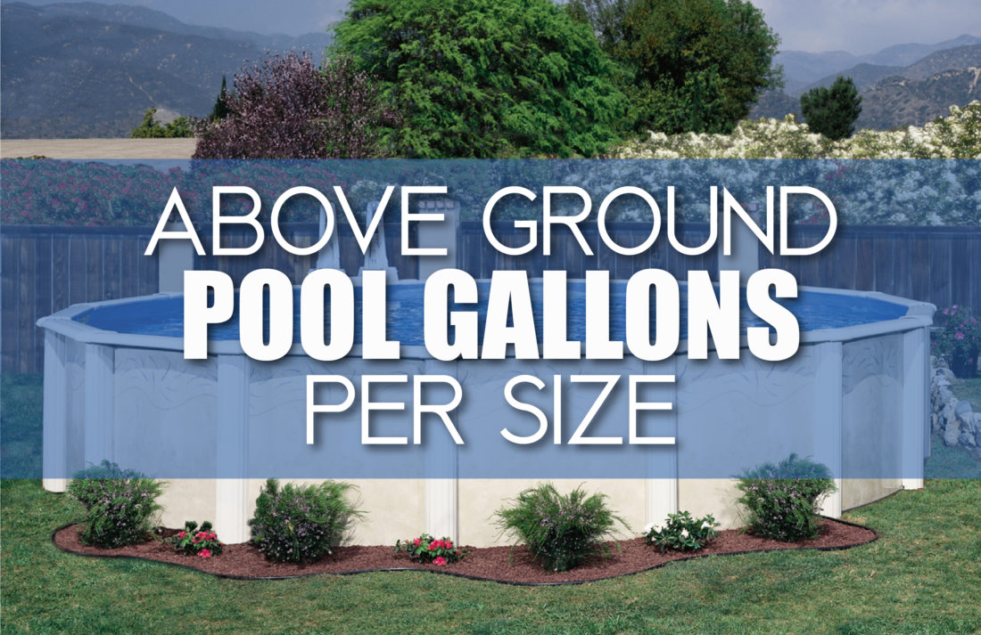 Gallons Of Water In My Above Ground Pool Gallons Of Water In My Above Ground Pool
