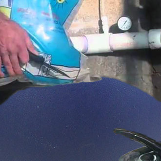 Changing pool filter sand