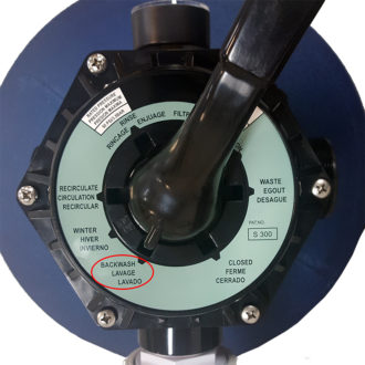 Changing pool filter sand