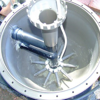 Changing pool filter sand